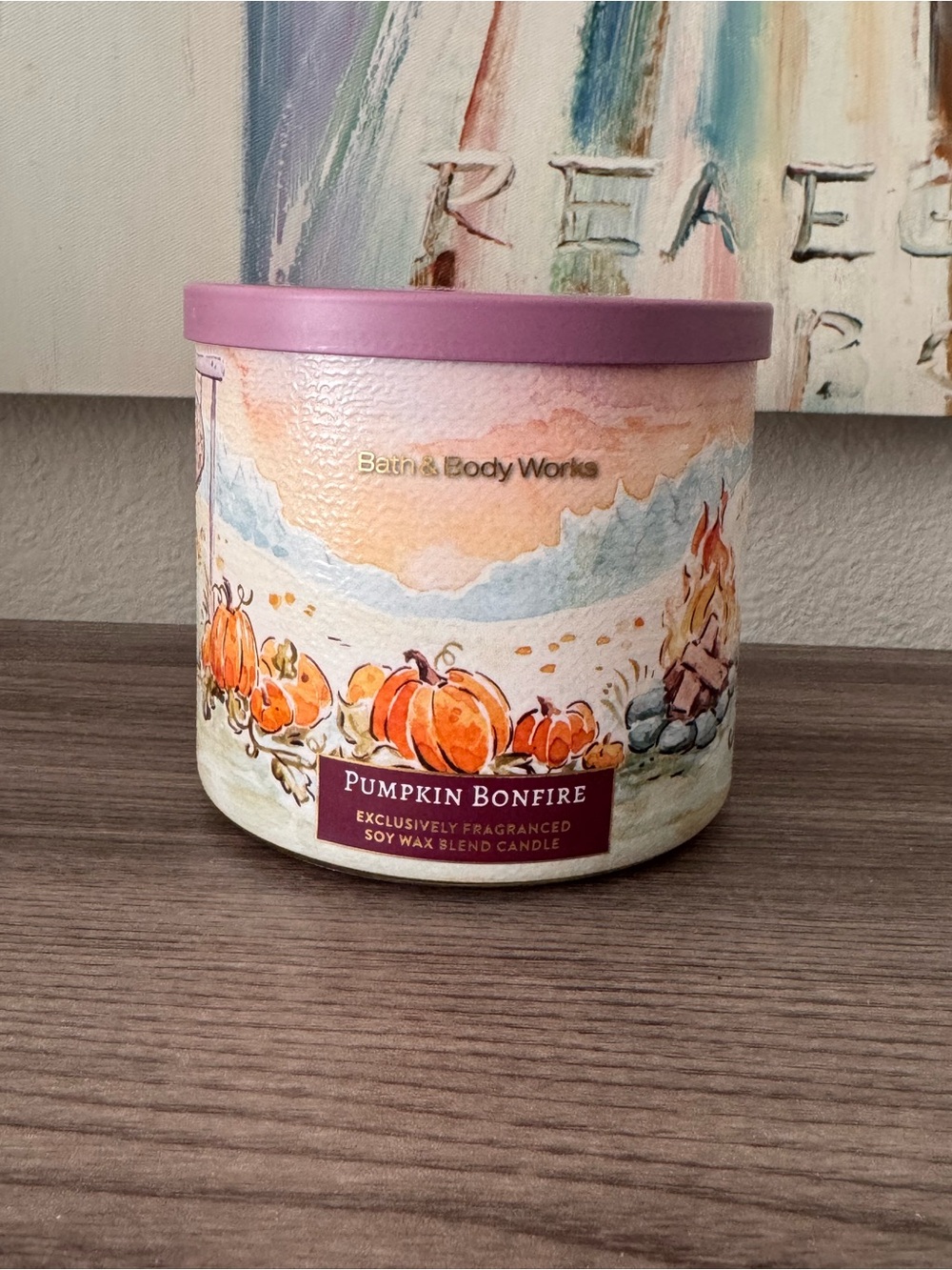 Pumpkin Bonfire Candle